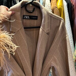 Zara Pinstripe Jacket